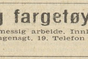 Bilde av Hilda Istre - rensing av tøy